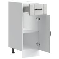 Кухненски шкаф Lucca, бетонно сив, инженерно дърво