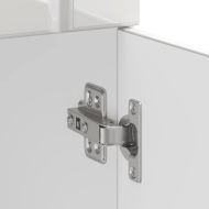 Кухненски шкаф Lucca, бял гланц, инженерно дърв