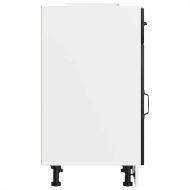 Кухненски шкаф Lucca Черно инженерно дърво