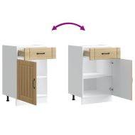 Кухненски шкаф Lucca, дъб сонома, инженерно дърво