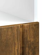 Шкаф за фурна, Lucca, опушен дъб, инженерно дърво