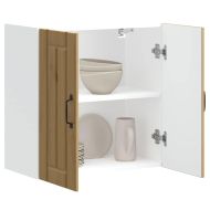 Кухненски стенен шкаф Lucca, дъб артизан, инженерно дърво