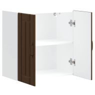 Кухненски стенен шкаф Lucca, кафяв дъб, инженерно дърво