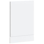 Панел за миялна машина, Lucca, бетонно сив, инженерно дърво