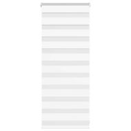 Зеброва щора бял 55x100 см Ширина на плата 50,9 см Полиестер