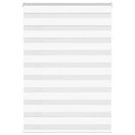 Зеброва щора бял 110x150 см ширина на плата 105,9 см полиестер