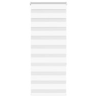 Зеброва щора бял 65x150 см Ширина на плата 60,9 см Полиестер