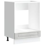 Шкаф за фурна, Porto, бетонно сив, инженерно дърво