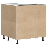 Кухненски ъглов шкаф Lucca, бял гланц, инженерно дърво