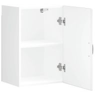 Кухненски стенен шкаф Porto, бял гланц, инженерно дърво