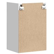 Кухненски стенен шкаф Porto, бял гланц, инженерно дърво