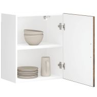 Кухненски стенни шкафове 2 бр Porto опушен дъб инженерно дърво