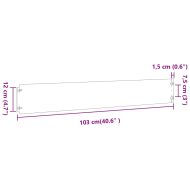 Краища за тревни площи 10 бр. бели студено валцувана стомана
