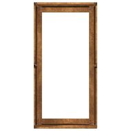 Кашпа, ръждива, 40x80x40 см, патинираща стомана