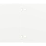 Краища за тревни площи 10 бр. бели студено валцувана стомана