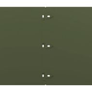 Краища за тревни площи 10 бр. маслиненозелени 25x103 cm