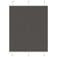 Плисирана щора черна 105x150 cm Ширина на плата 104,4 cm