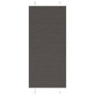 Плисирана щора черна 95x200 cm Ширина на плата 94,4 cm