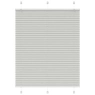 Плисирана щора Светло сиво 110x100 cm Ширина на плата 109,4 cm