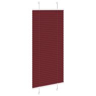 Плисирана щора Бордо червено 60x150 cm Ширина на плата 59,4 cm