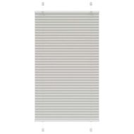 Плисирана щора Светло сиво 80x100 cm Ширина на плата 79,4 cm