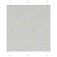 Плисирана щора Светло сиво 120x150 cm Ширина на плата 119,4 cm