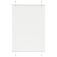 Плисирана щора Бяла 85x150 cm Ширина на плата 84,4 cm Полиестер