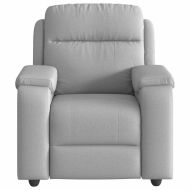 Recliner Chair Cloud Grey Fabric