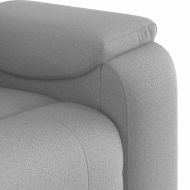 Recliner Chair Cloud Grey Fabric