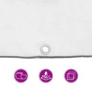 Прозрачен брезент с капси 4x8 m Полиетилен