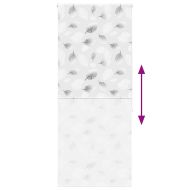 Ролетна щора за баня 100x240 см Ширина на плата 96 см