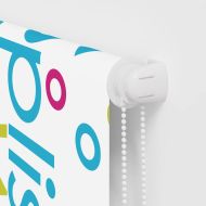 Душ ролетна щора 130x240 см Ширина на плата 126 см