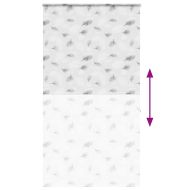 Ролетна щора за душ с касета 130x240 см Ширина на плата 126 см