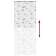 Ролетна щора за душ с касета 110x240 см Ширина на плата 106 см