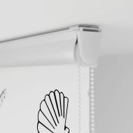 Ролетна щора за душ с касета 160x240 см Ширина на плата 156 см