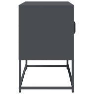 ТВ шкаф Антрацит 68x39x60,5 cm Студено валцувана стомана