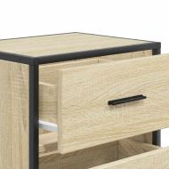 Стенно нощно шкафче Sonoma Oak 40x31x39,5 cm