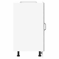 Долен шкаф за мивка "Lyon" сив, инженерно дърво сонома