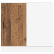 Долен шкаф за мивка "Lyon" Старо дърво Инженерно дърво