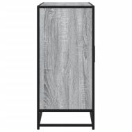 Сайдборд, сив сонома, 92x35x76 см, инженерно дърво