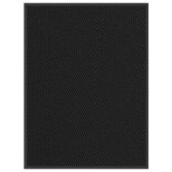 Изтривалка, черна, 80х120 см