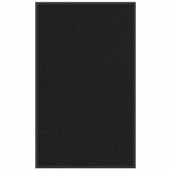 Изтривалка, черна, 90x150 см
