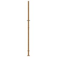 Градинска порта 100x200 см, устойчива на атмосферни влияния стомана, дизайн с трасета