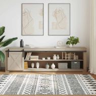 Комплект плъзгащи се врати за шкафове 213 см въглеродна стомана