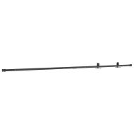 Комплект плъзгащи се врати за шкафове 213 см въглеродна стомана