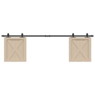 Комплект за плъзгащи се врати за шкафове въглеродна стомана