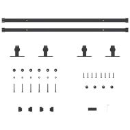 Комплект за плъзгащи се врати за шкафове въглеродна стомана