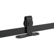 Комплект плъзгащи се врати за шкафове 244 см въглеродна стомана