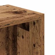 Библиотека, старо дърво, 31x24x77 см, инженерно дърво