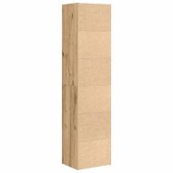 Библиотека, дъб артизан, 31x24x127 см, инженерно дърво